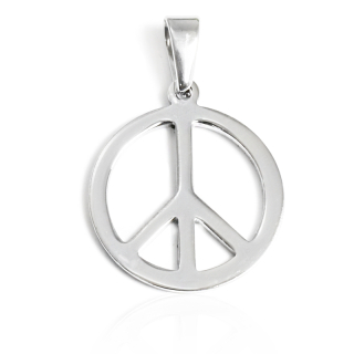 Přívěsek Hippies 1,7 cm z chirurgické oceli S11003015