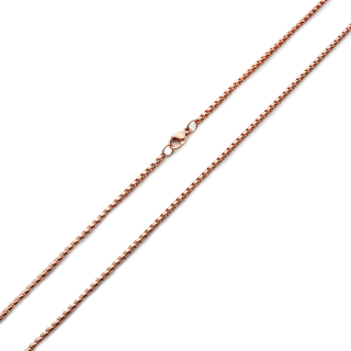Dámský řetízek VARIANT 0,12 x 45 cm - rose gold z chirurgické oceli S826100