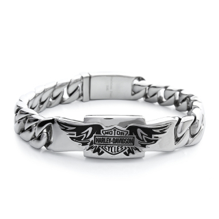 Pánský ocelový náramek HARLEY-DAVIDSON S610320