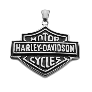 Přívěsek z chirurgické oceli s nápisem HARLEY-DAVIDSON S800090